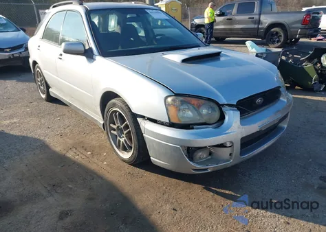 2004 Subaru Impreza Wrx from USA, damaged, VIN JF1GG296X4G806427